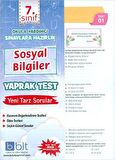 7. Sınıf Sosyal Bilgiler Yaprak Test